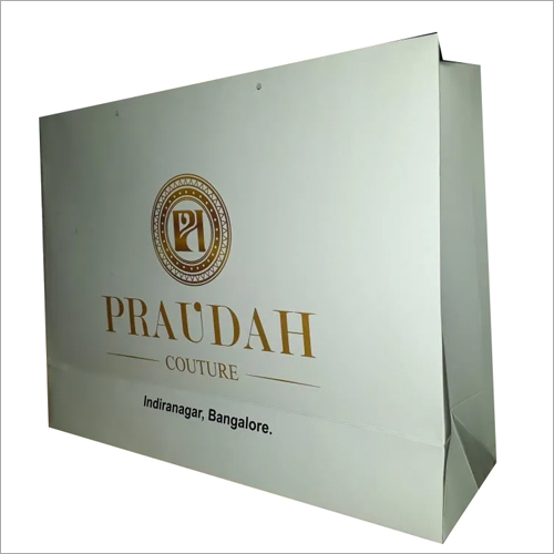 Shopping Printed Paper Bag - Kraft Paper, Customized Sizes & Designs | Personalized Patterns & Logo Options Available