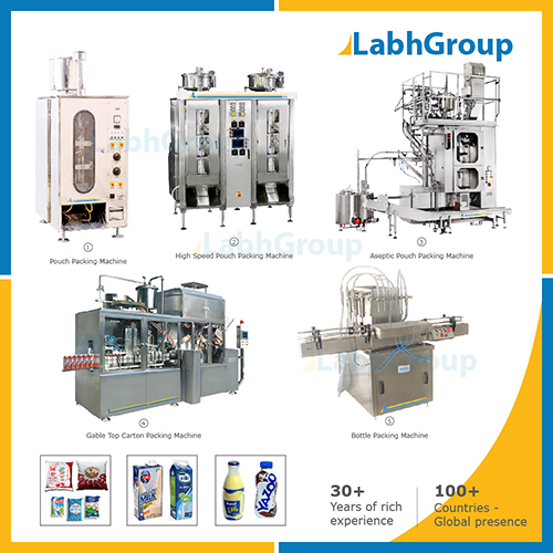 Compact Structure Dairy Milk Packing Machines