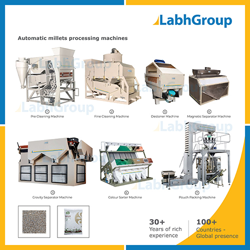 Millets Processing Machines Capacity: 1000 Kg/Hr