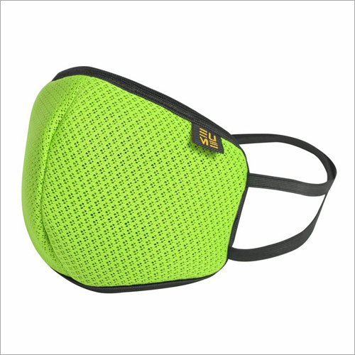 N95 Green Face Mask - Black | Unisex Face Mask for Personal Safety Equipment Usage, Comfortable Fit and Durable Material