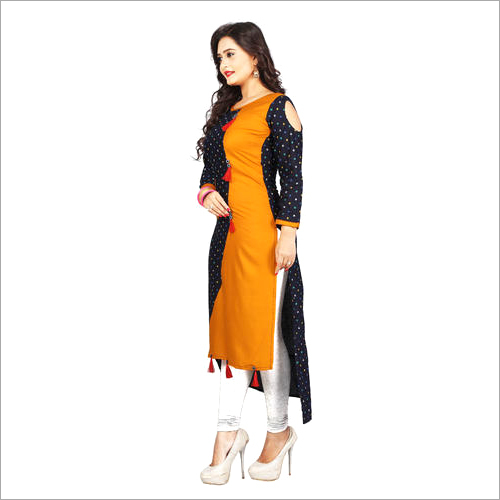 Washable Ladies Fancy Cotton Kurtis