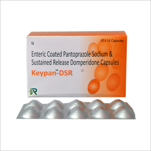 Enteric Coated Pantoprazole Sodium And Sustained Release Domperidone Capsules