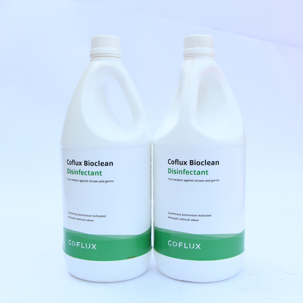 Liquid 1 Litre Coflux Bioclean Quarternary Ammonia Disinfectant