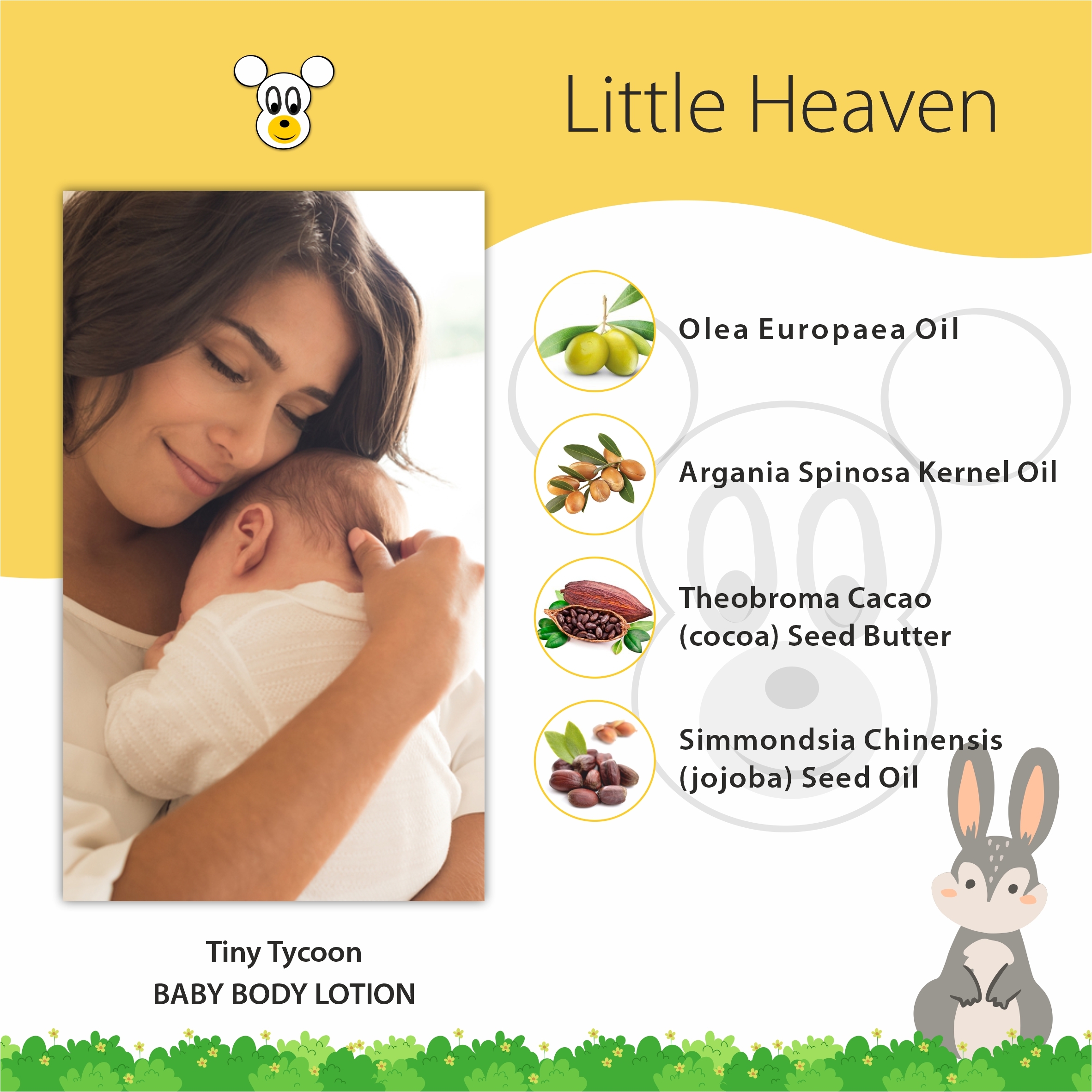 250 Ml Tiny Tycoon Paris Baby Body Lotion Age Group: 0-7