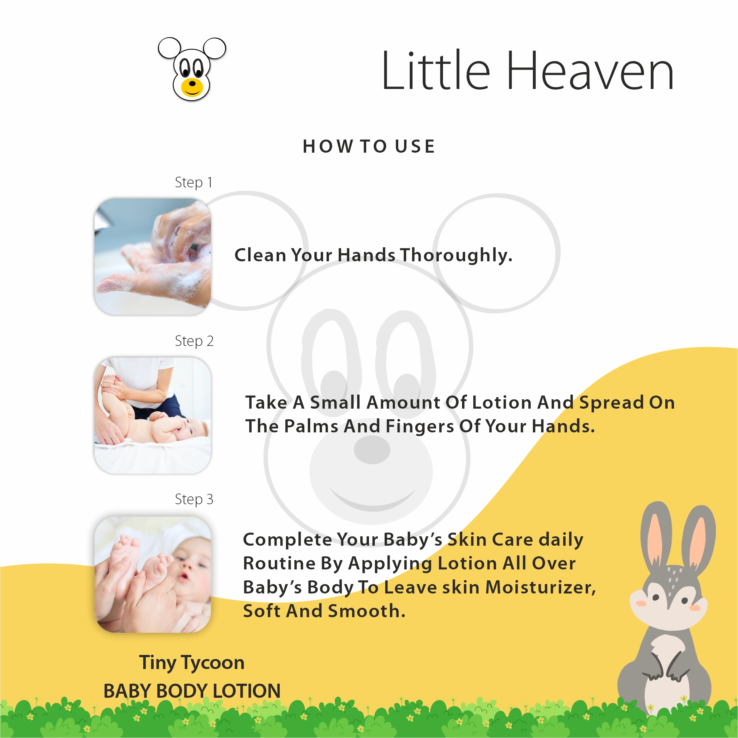 250 Ml Tiny Tycoon Paris Baby Body Lotion Age Group: 0-7