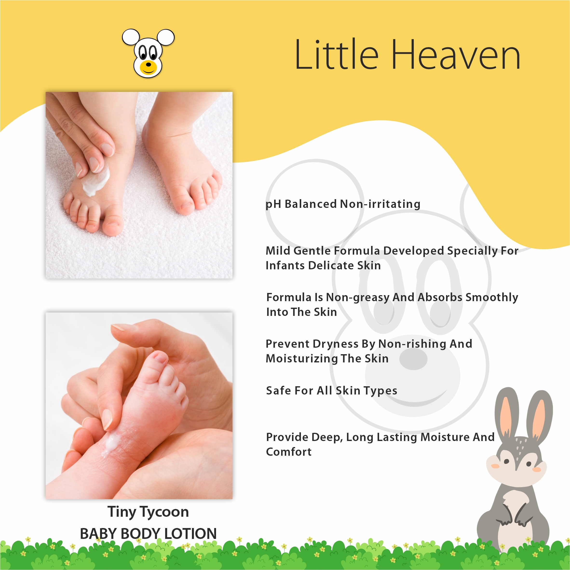 250 Ml Tiny Tycoon Paris Baby Body Lotion Age Group: 0-7