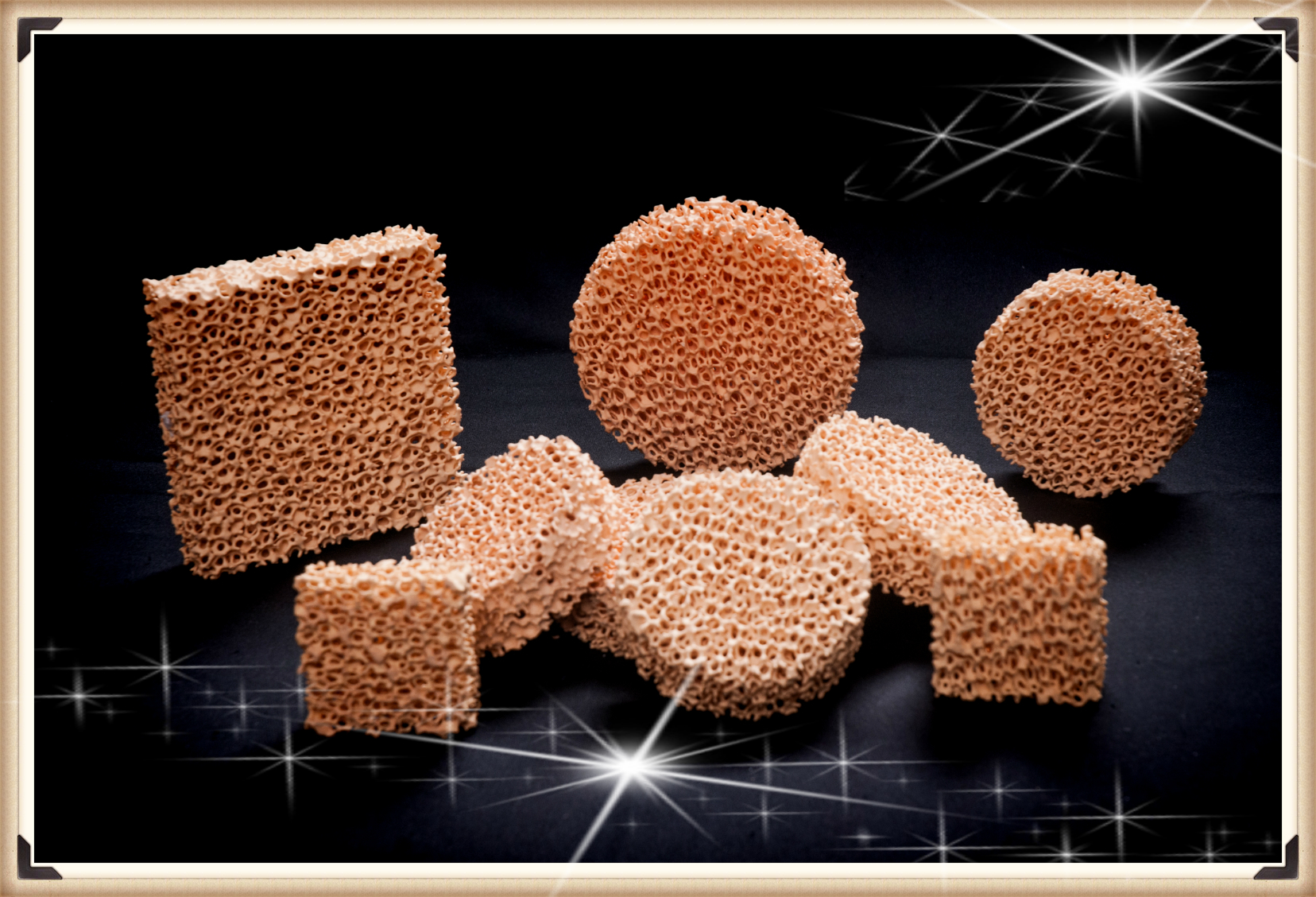 Square Zirconia Ceramic Foam Filter Diameter: 40-500 Millimeter (Mm)