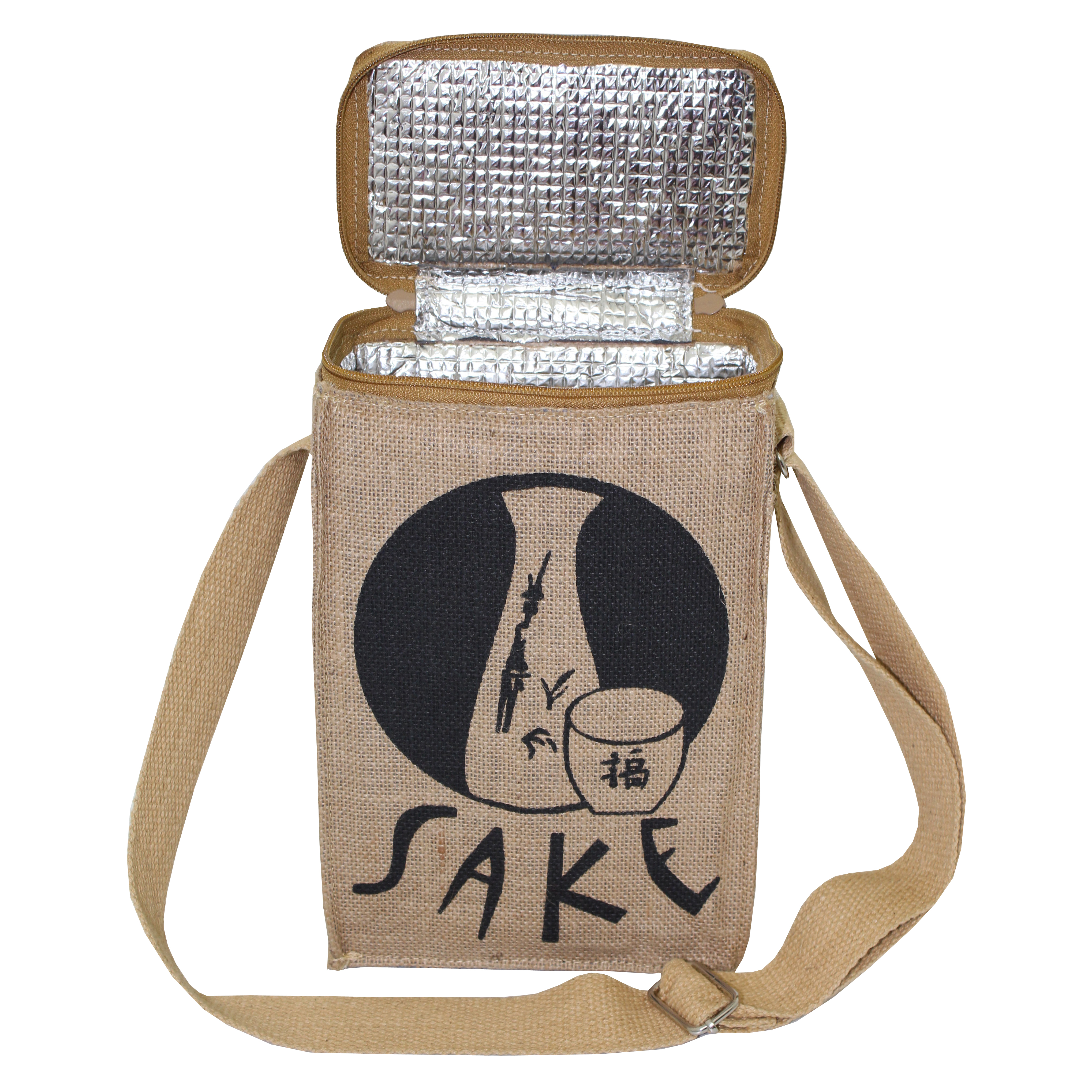 Customized Pp Laminated Jute Cooler Bag