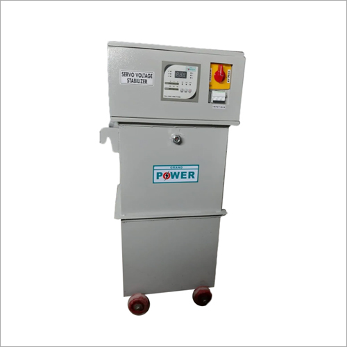 Trolley Mounted Servo Voltage Stabilizer Design: Customized