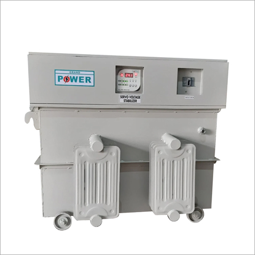 Trolley Mounted Servo Voltage Stabilizer Design: Customized