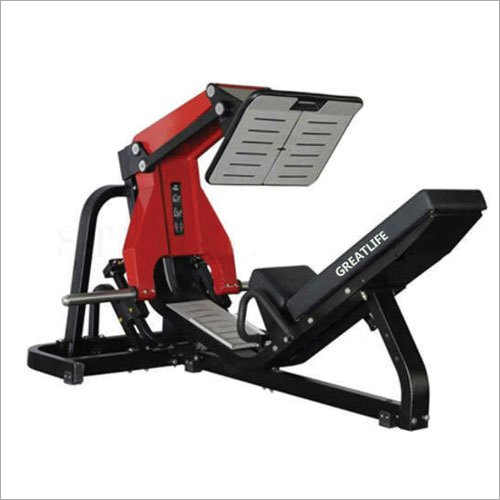 45 Degree Leg Press - Pu Foam Material, Adjustable Operation Mode | Commercial Use, Tone Up Muscle, Black Seat Color