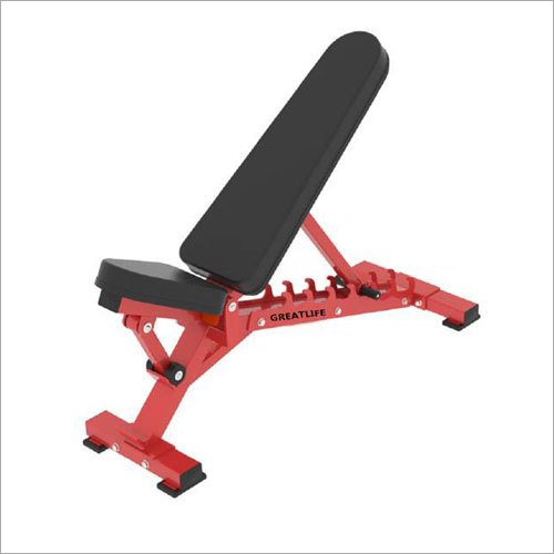 Multi Adjustable Bench - Soft Foam Seat, Black Color | Commercial Grade, Adjustable for Triceps, Muscle Toning