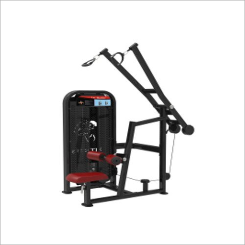 Lat Pull Down - Honeycomb Seat Cover Material, Adjustable Design , Red Color for Commercial Use