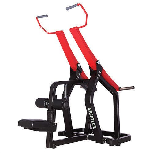 Gym Lat Pull Down Machine - High-Quality Steel Tube, 1100 x 1740 x 1715 mm | Dual Layer Electrostatic Powder Coating, Comfortable Soft Foam, 150 kg Weight Capacity, Adjustable for Strength Gain