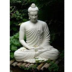 रेज़िन फ्रैप बुद्धा स्टैच्यू