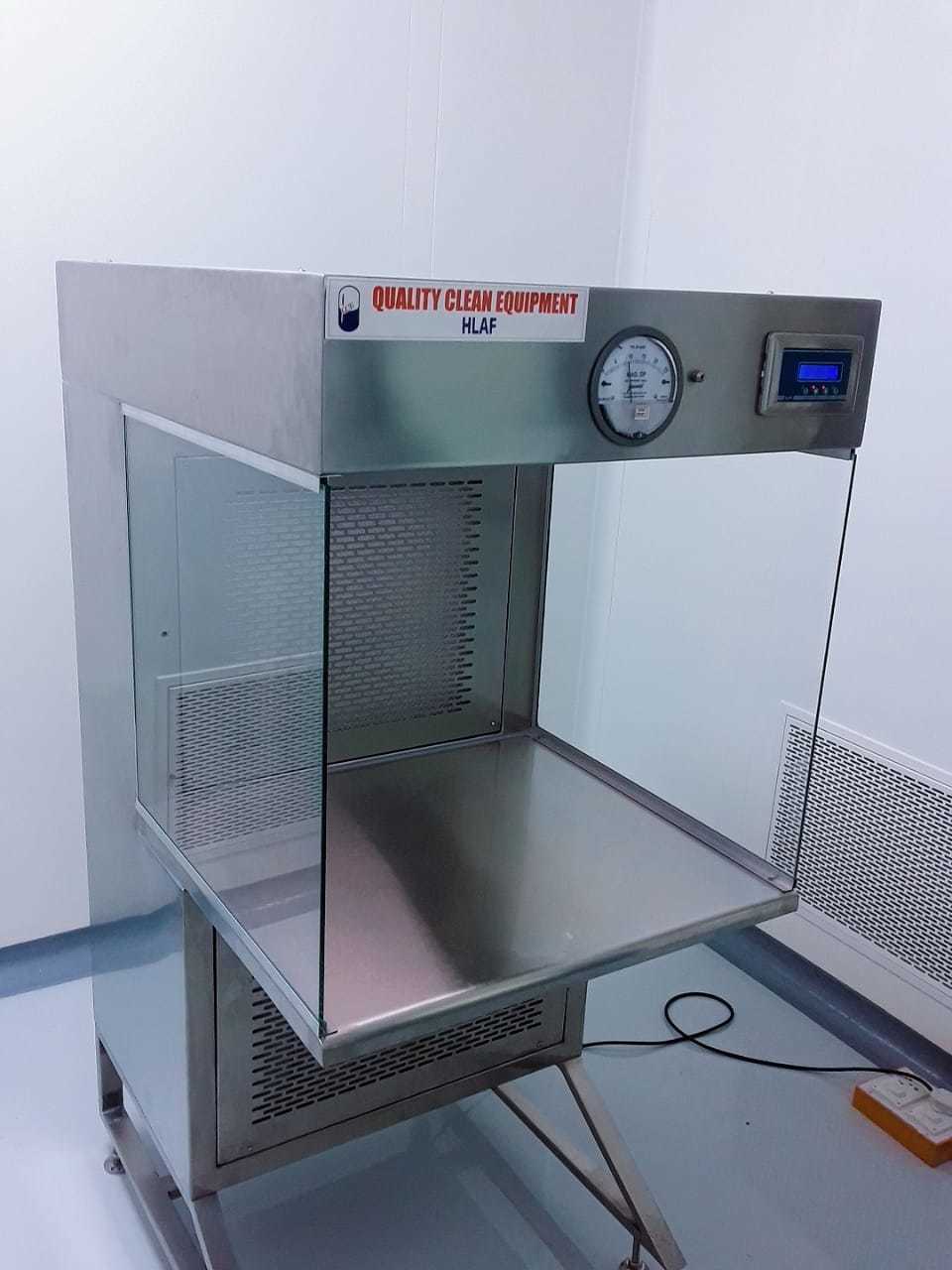 Horizontal Laminar Air Flow - Stainless Steel, 610x610x610 Mm | Hepa Filter, Uv Light, Portable Clean Room Booth, 230v Ac Power