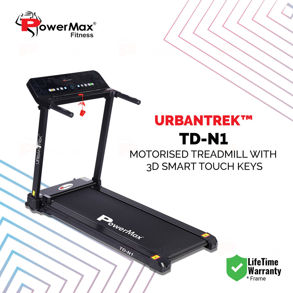 Urbantrek Td-n1 Treadmill With App For Android & Ios And Bluetooth Music Application: Cardio