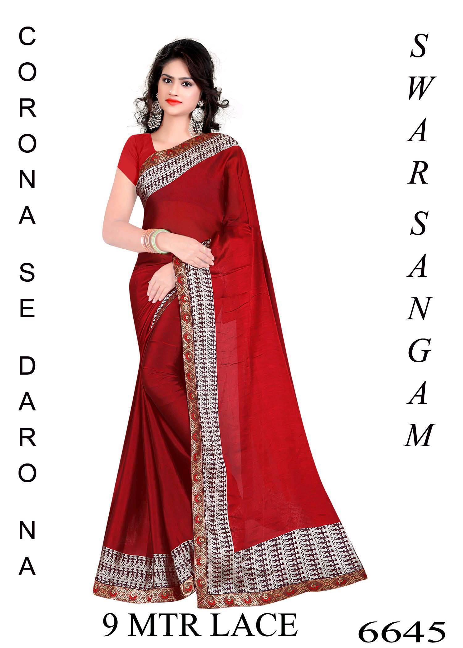 Latest Model Cheapest Printed Saree - Rangoli Silk, 6.00mtr With Blouse | Multicolour, Chiffon Fabric, Bollywood Style, Daily Wear