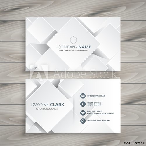 Any Colur 3d Visiting Card