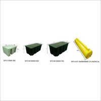 Black Lldpe - Hdpe Plastic Floating Pontoon Docks Bridges