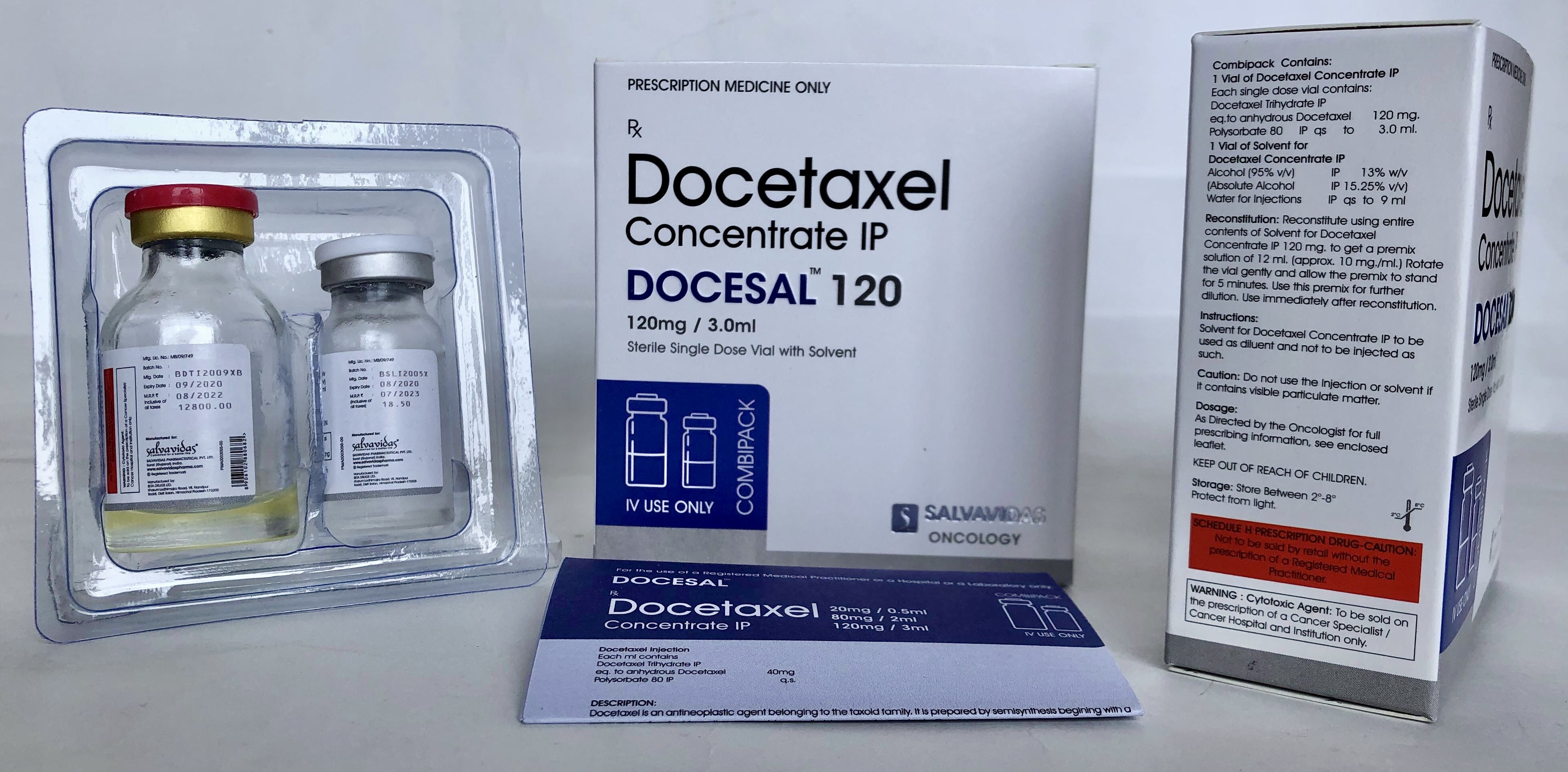 Docetaxel Injection Dosage Form: As Per Doctor's Suggestion