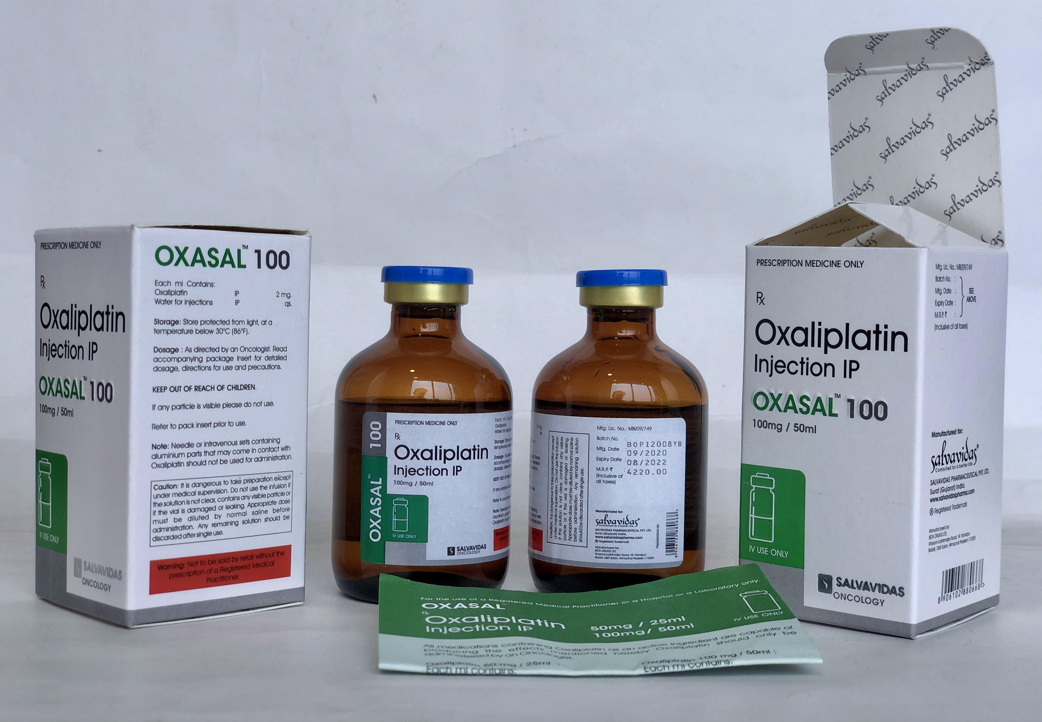 Oxaliplatin Injection Dosage Form: As Per Doctor's Suggestion