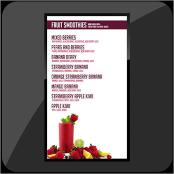 Digital Menu Board