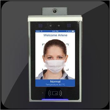 फेस रिकग्निशन प्लस टेम्परेचर डिटेक्शन डिस्प्ले