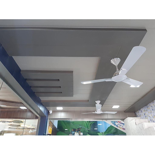 Pvc Ceiling - Variable Thickness, Lightweight Brown Matte Finish | Durable Design, Easy Installation, Elegant Look, Water Resistant, Customizable