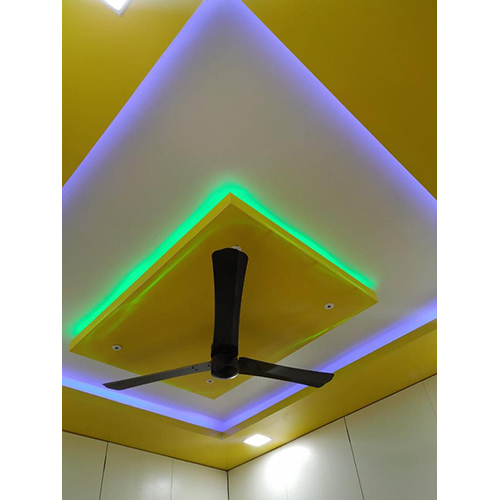 Pvc Ceiling - Variable Thickness, Lightweight Brown Matte Finish | Durable Design, Easy Installation, Elegant Look, Water Resistant, Customizable