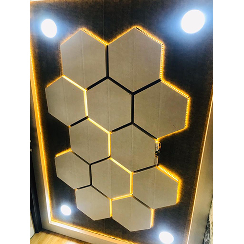 Pvc Ceiling - Variable Thickness, Lightweight Brown Matte Finish | Durable Design, Easy Installation, Elegant Look, Water Resistant, Customizable