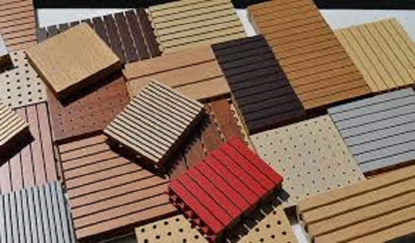 Wooden Slats - 16mm Mdf Acoustic Panels 2420x575/128mm | Custom Color, Fire Resistant, High Density, Sound Absorption Up To Nrc 0.86