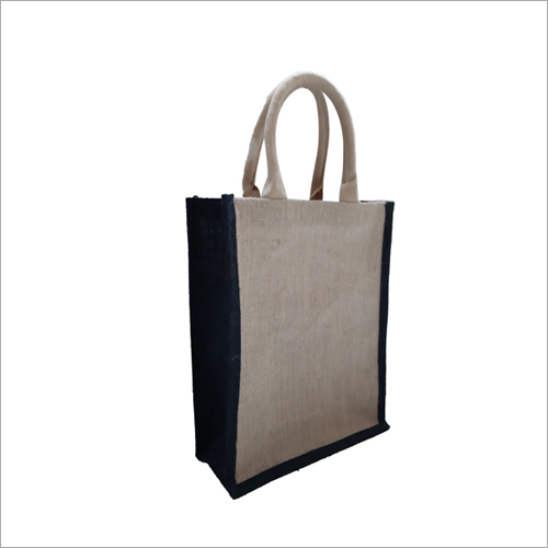 मल्टीकलर प्लेन जूट बैग