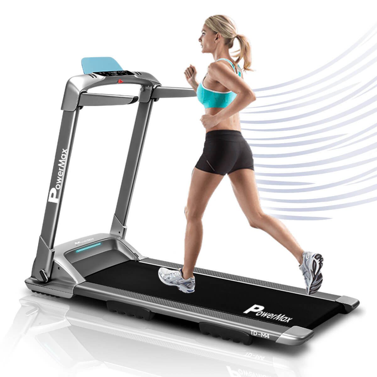 Urbantrek Td-m4 Motorized Ultra-compact Foldable Treadmill With Smartphone App Application: Cardio