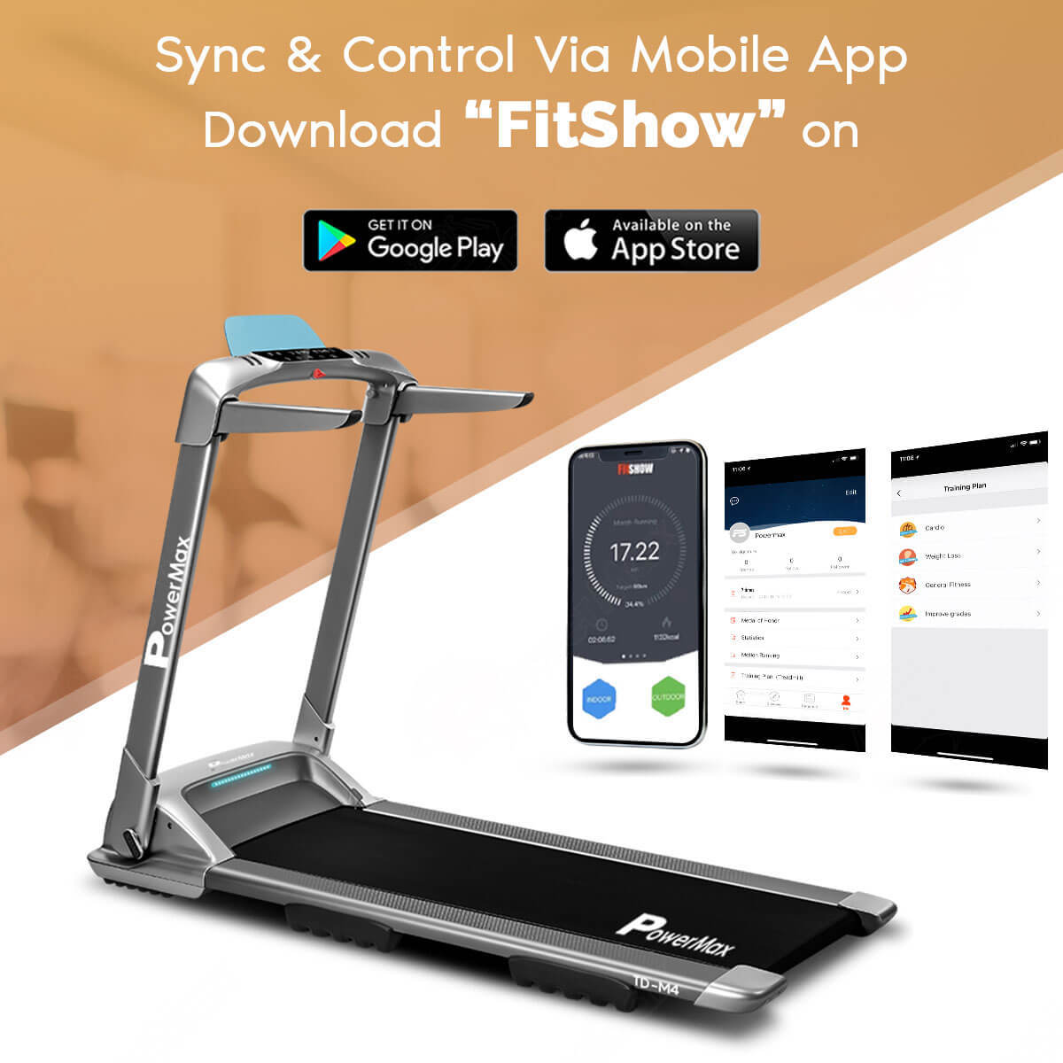 Urbantrek Td-m4 Motorized Ultra-compact Foldable Treadmill With Smartphone App Application: Cardio