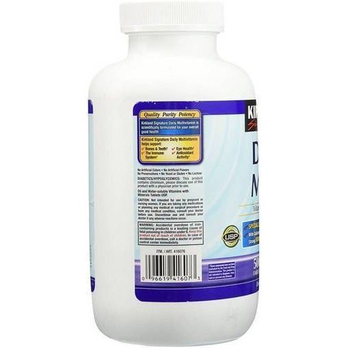 Kirkland Signature Daily Multi Vitamins & Minerals 500 Tablets