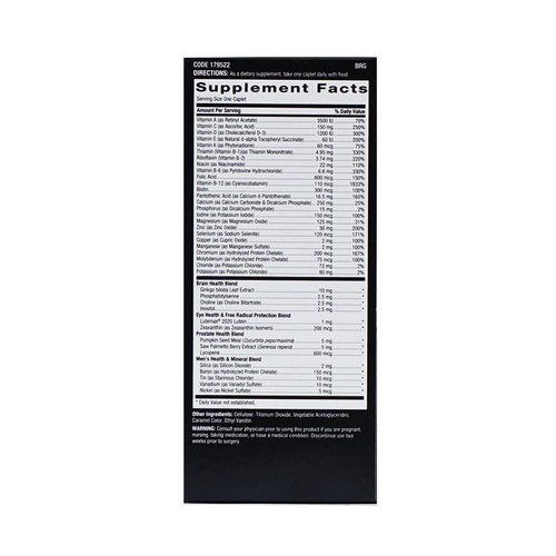 Gnc Mega Men 50 Plus One Daily Caplets Efficacy: Promote Healthy & Growth