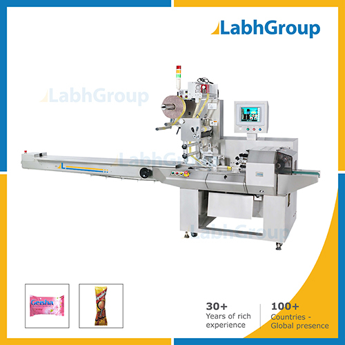 Automatic Horizontal Flow Pack Pillow Pouch Packing Machine
