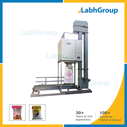 Automatic Plastic Woven Big Bag Sack Weigh Filling Packing Machine