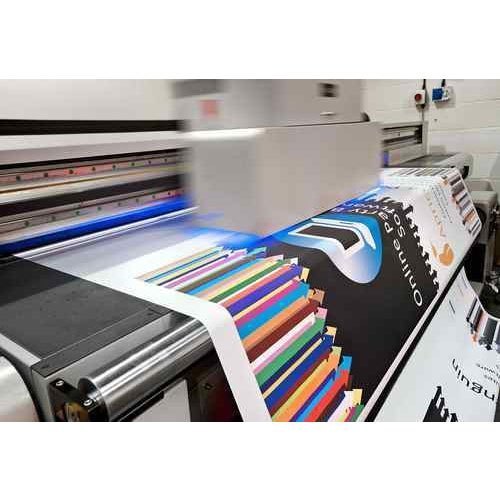 Flex Vinyl Printing - Customized Any Shape Paper | Color Variants, Texture Options, Promotional Use, Sophisticated Machine Printing