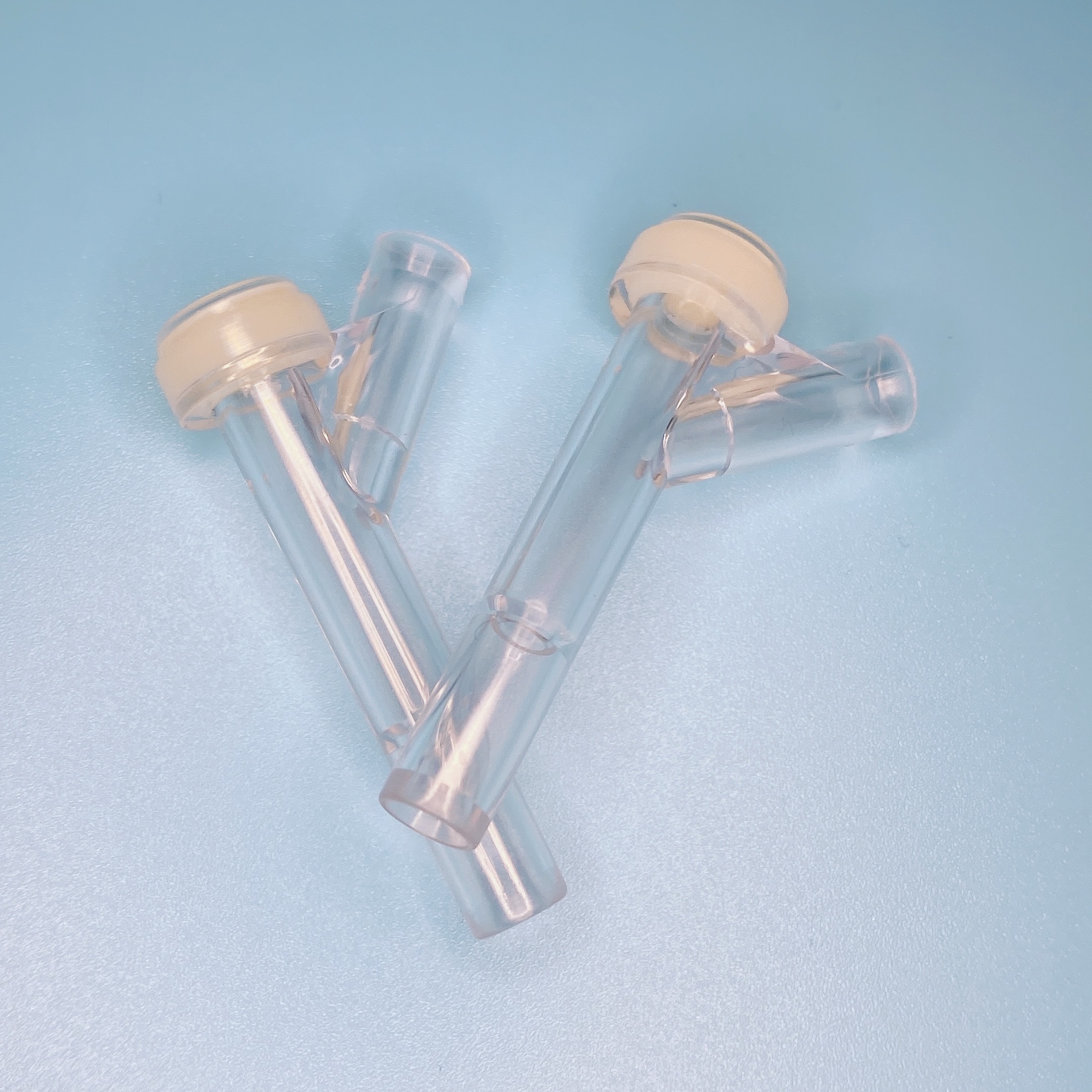 Abs Medical Components Y Injection Port Site For Infusion Set Light-proof
