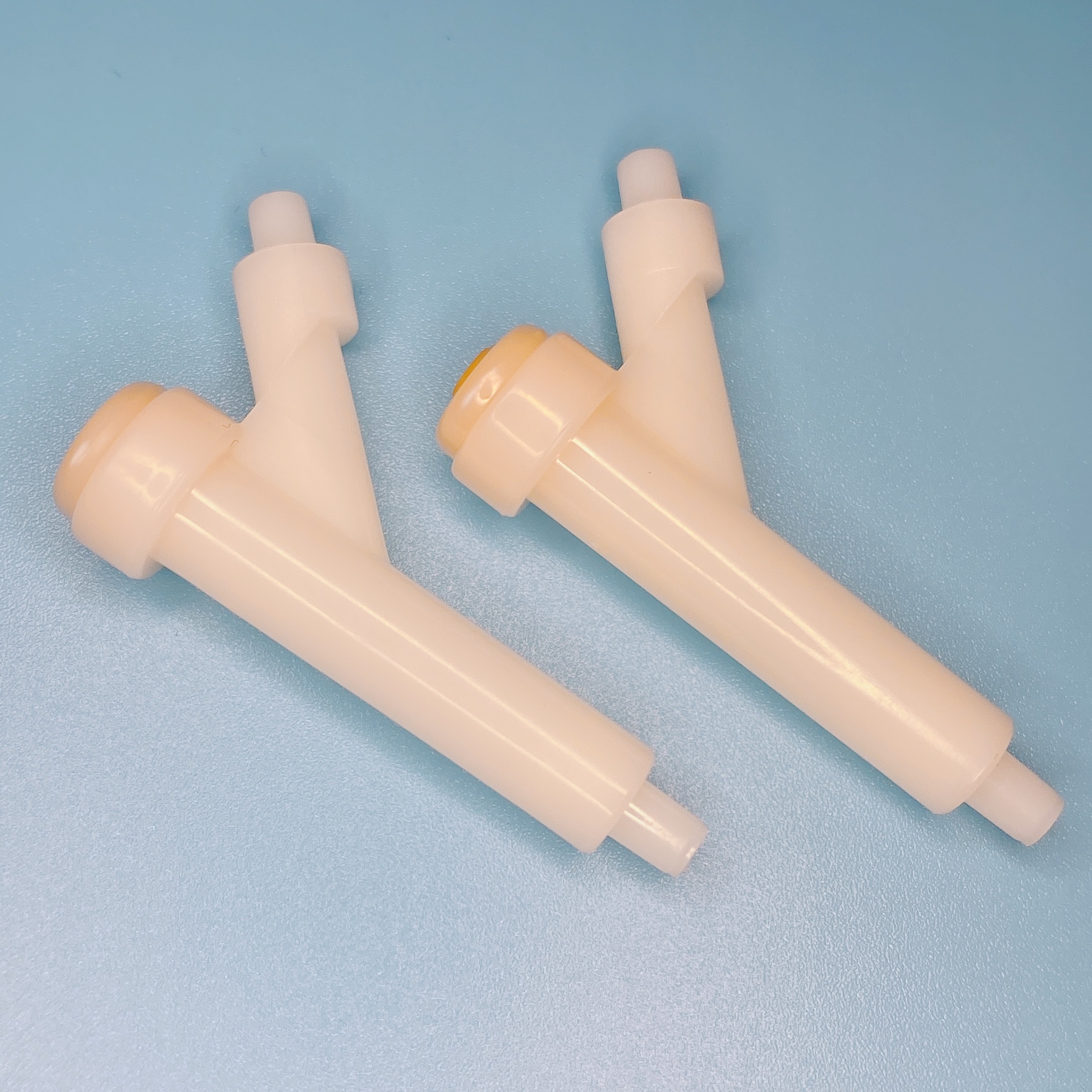 Abs Medical Components Y Injection Port Site For Infusion Set Light-proof