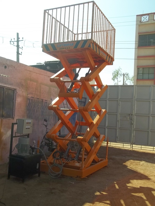 भारी शुल्क हाइड्रोलिक लिफ्ट