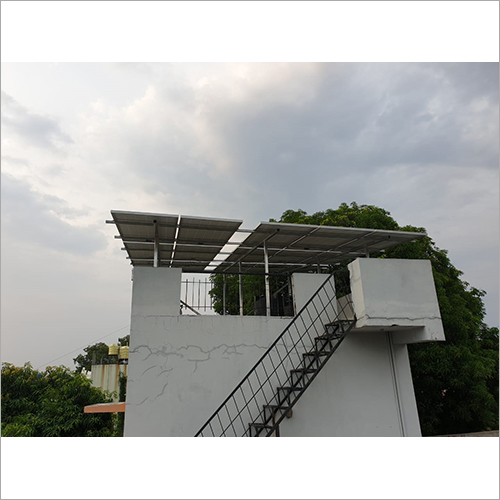 Multicolor Home Solar Power Rooftop Installation System