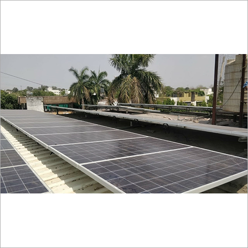 Multicolor Industrial Solar Power Rooftop Installation System