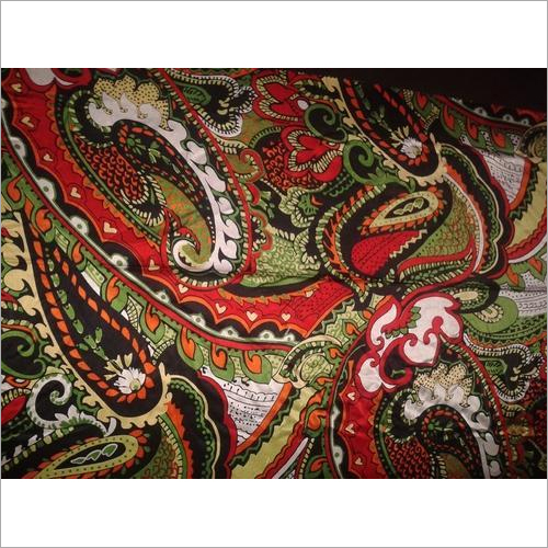 Digital Printed Satin Fabric - Multi Type, Custom Length for Garment Production