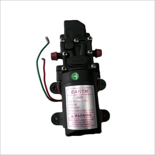 Agriculture Sprayer Diaphragm Motor - Aluminium Body, Steel Material | Lightweight, Rust-Free, Easy to Separate, Long Lasting