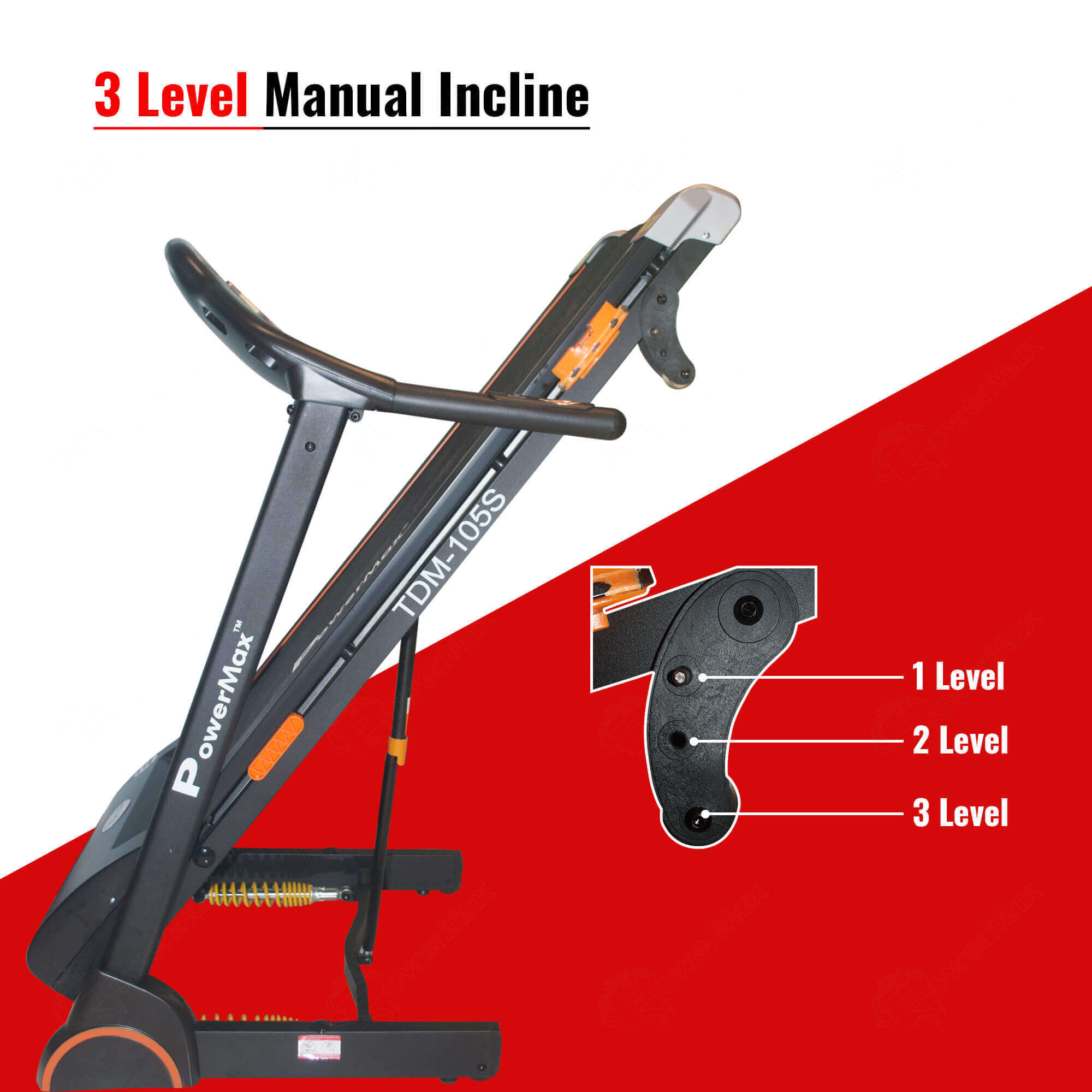 Tdm-105s Semi-auto Lubricating Treadmill Application: Cardio