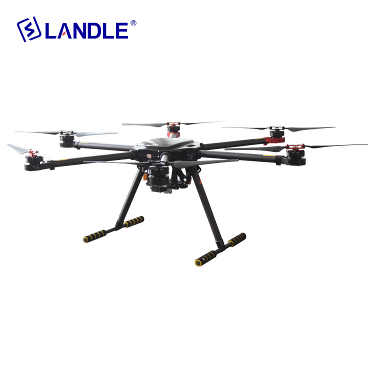 Hypld-6 Professional 6 Spirals Wing Drone For Power Line Construction Water Proof