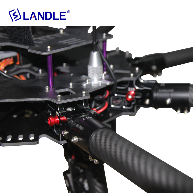 Hypld-8 Uav Unmanned Aerial Vehicle - Carbon Fiber, 680/850/1100/1300mm, Black, 2-5kg Weight | Remote Control, Waterproof, High Altitude Capability